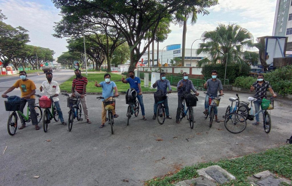 S’pore Migrant Workers Need Bicycles To Get Around, Charity Seeks ...