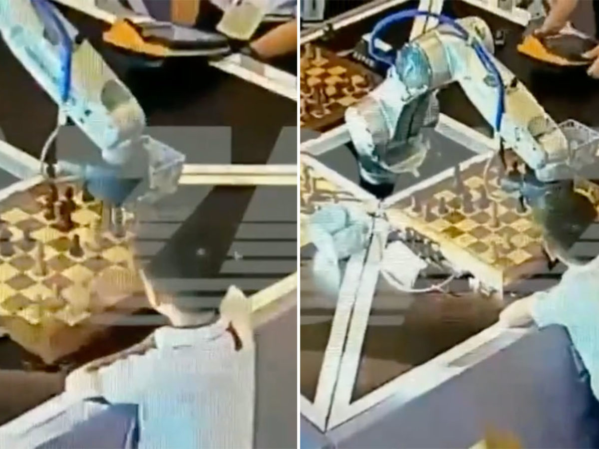 Chess-playing robot breaks child's finger at Moscow event