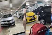 Woman Uses Baby Stroller With Child To Chope KL Parking Spot, Could Be Fined S$620