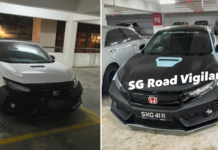 S'porean's Stolen Honda Civic Type-R Found With New Paint Job In Selangor Condo Carpark