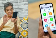 Senior-Friendly Smartphone Has Large Icons & Simple Layout So Ah Ma Can Contact You Anytime