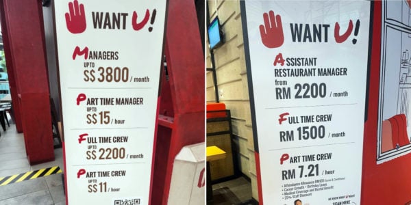 S'pore 4Fingers Allegedly Offers Higher Salaries Than M'sian Counterpart, Netizens Point Out Living Cost Differences