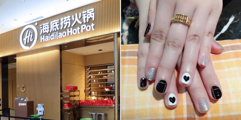 Haidilao S'pore Resumes Manicure Services, You Can Dine With Nails On