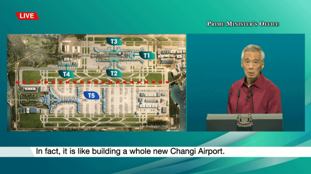 Singapore Changi Terminal 5, Opening Mid-2030s - One Mile at a Time