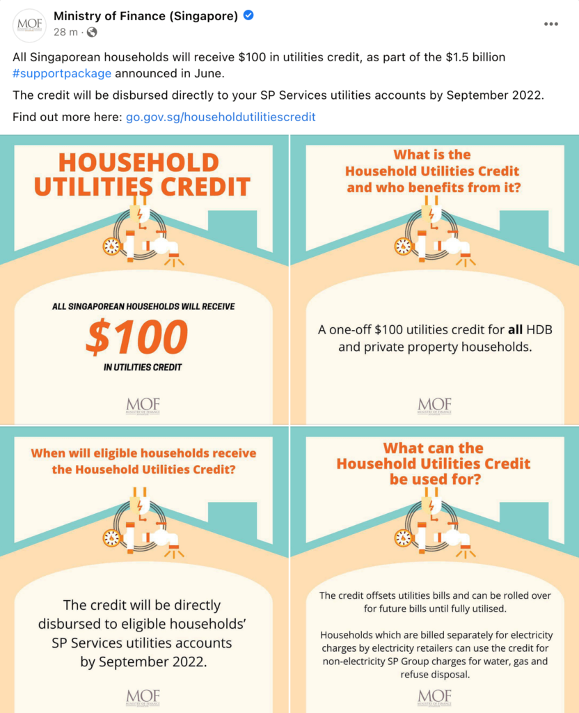 Household Utilities Credit