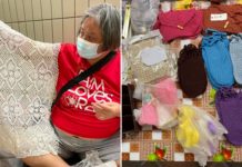 Elderly Artist Sells Crochet Items At Toa Payoh MRT, Cries After 1st Sale In Days