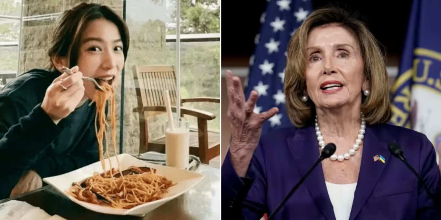 Hebe Tien Posts Picture Of Pasta, Chinese Netizens Accuse Her Of Supporting Pelosi's Taiwan Visit