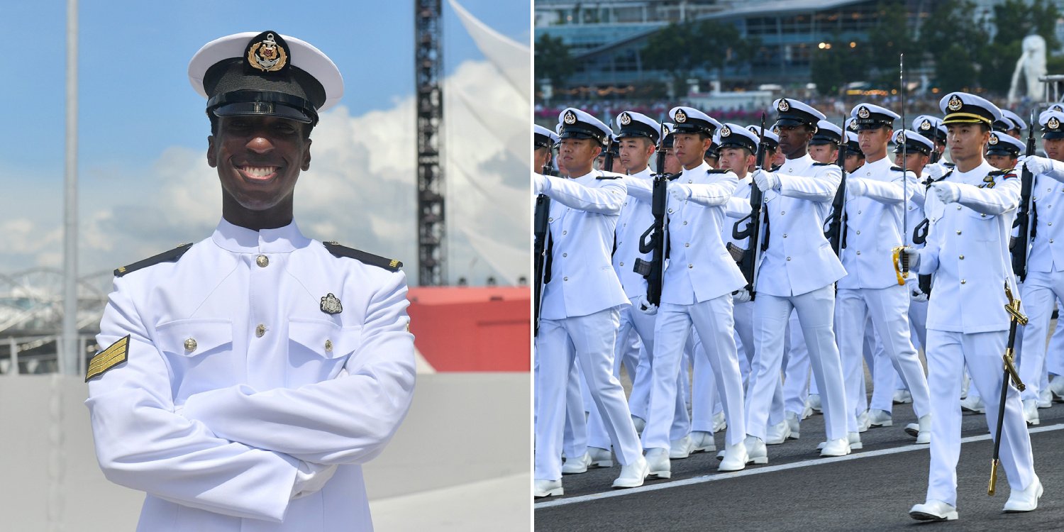First African-S'porean Frogman To March In NDP 2022, Credits NS For His Resilience