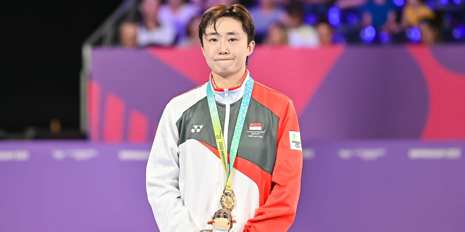 Feng Tianwei Wins Gold In 2022 Commonwealth Games All-Singapore Table Tennis Women's Singles Final