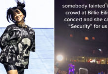 Billie Eilish Calls Security For Fan Who Passed Out At S’pore Concert