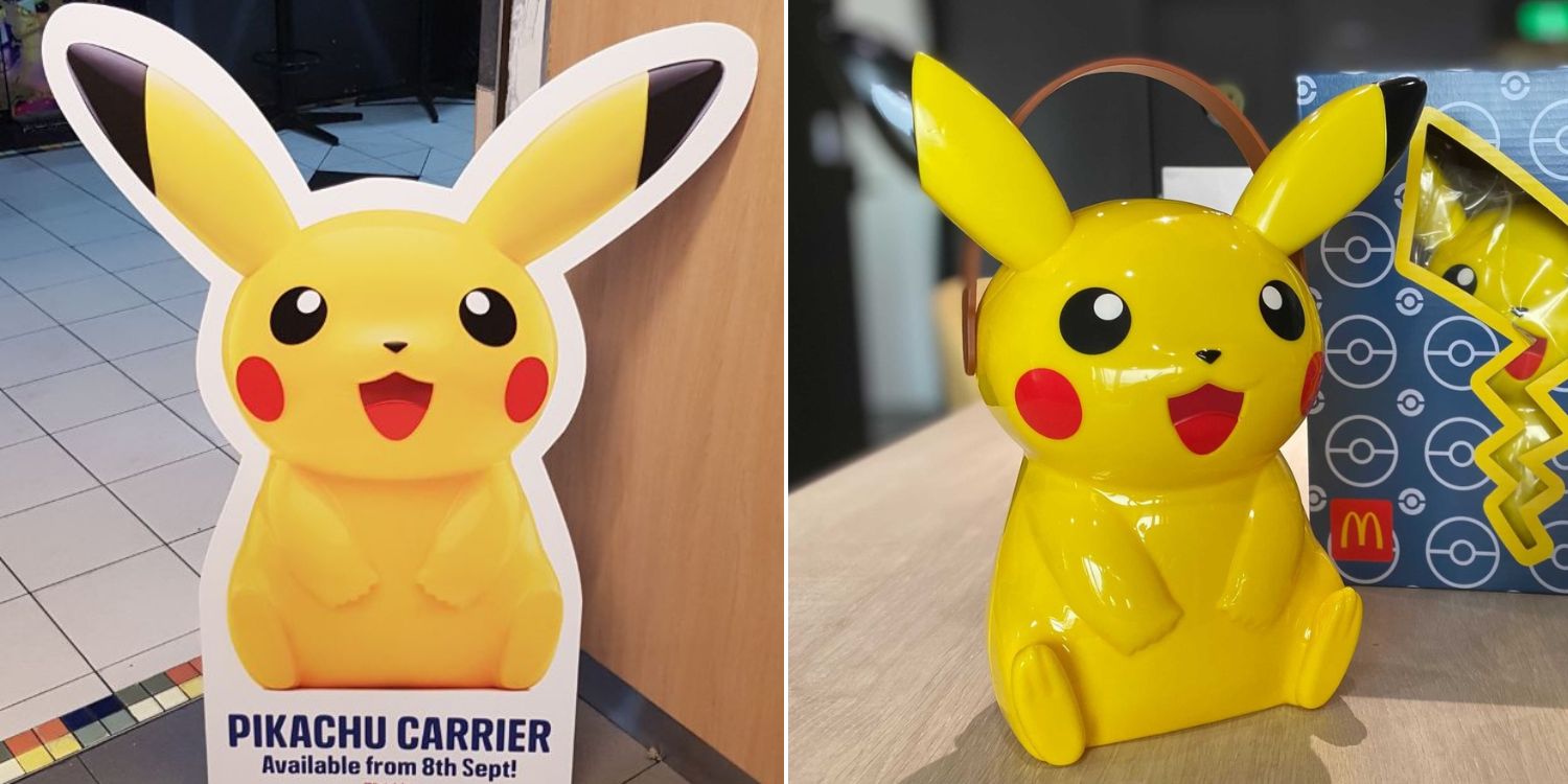 McDonald Pikachu carrier