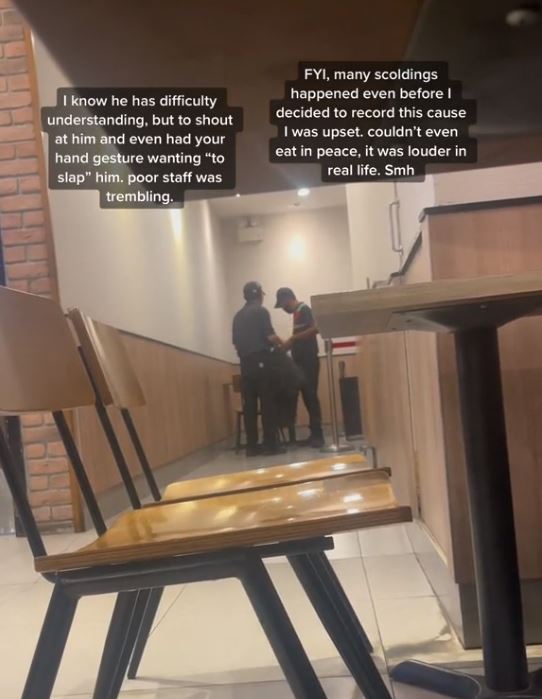 Chai Chee Burger King Staff Scolds Alleged Special Needs Employee ...
