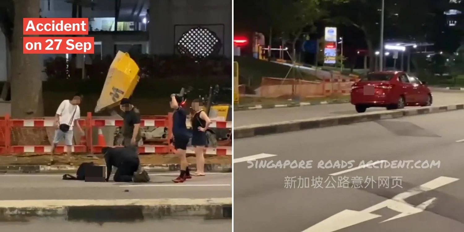 Food Delivery Rider Passes Away In Choa Chu Kang Accident, 3 People Arrested For Drink Driving