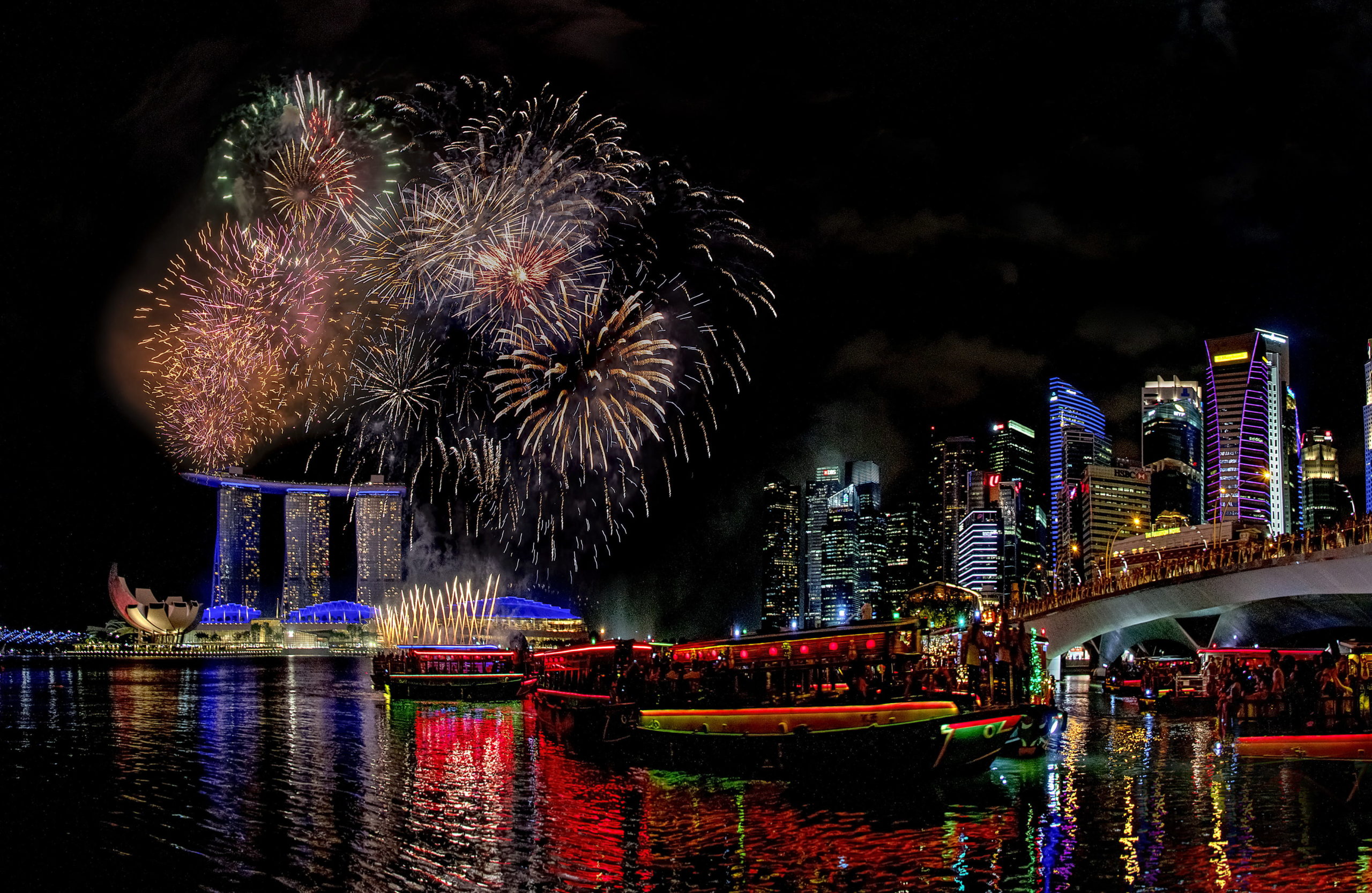 Marina Bay fireworks