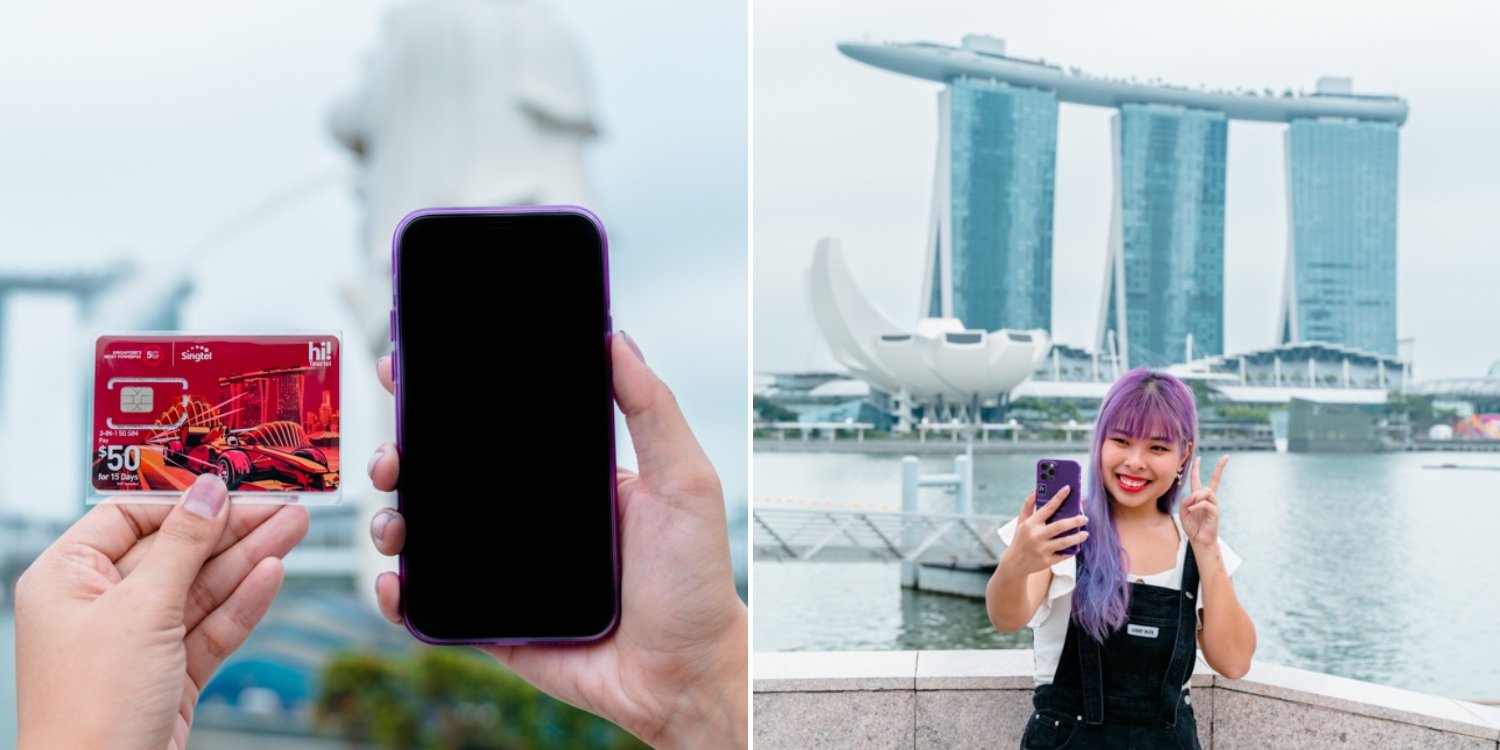 Singtel Tourist SIM Cards Offer Up To 120GB Data, Stay Connected While Exploring S'pore