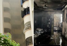 100 Sembawang Residents Evacuated After Flat Catches Fire, 3 Children Taken To Hospital