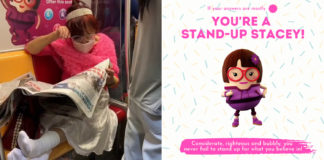 Woman Sits With Feet On MRT Seats, S'poreans Say She Looks Like Stand-Up Stacey