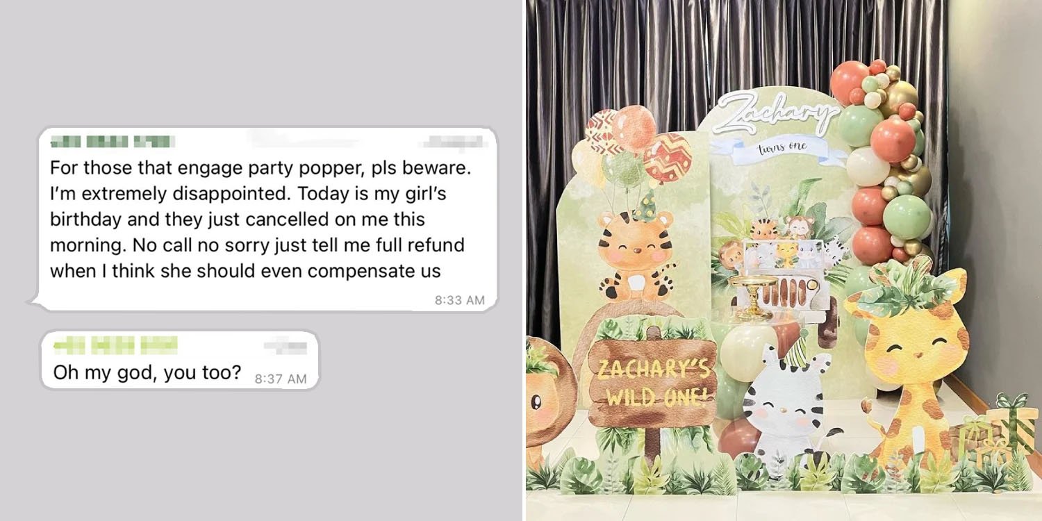Birthday Decor Vendor Goes MIA After Taking Advance Payments, S'pore Parents Lodge Police Report