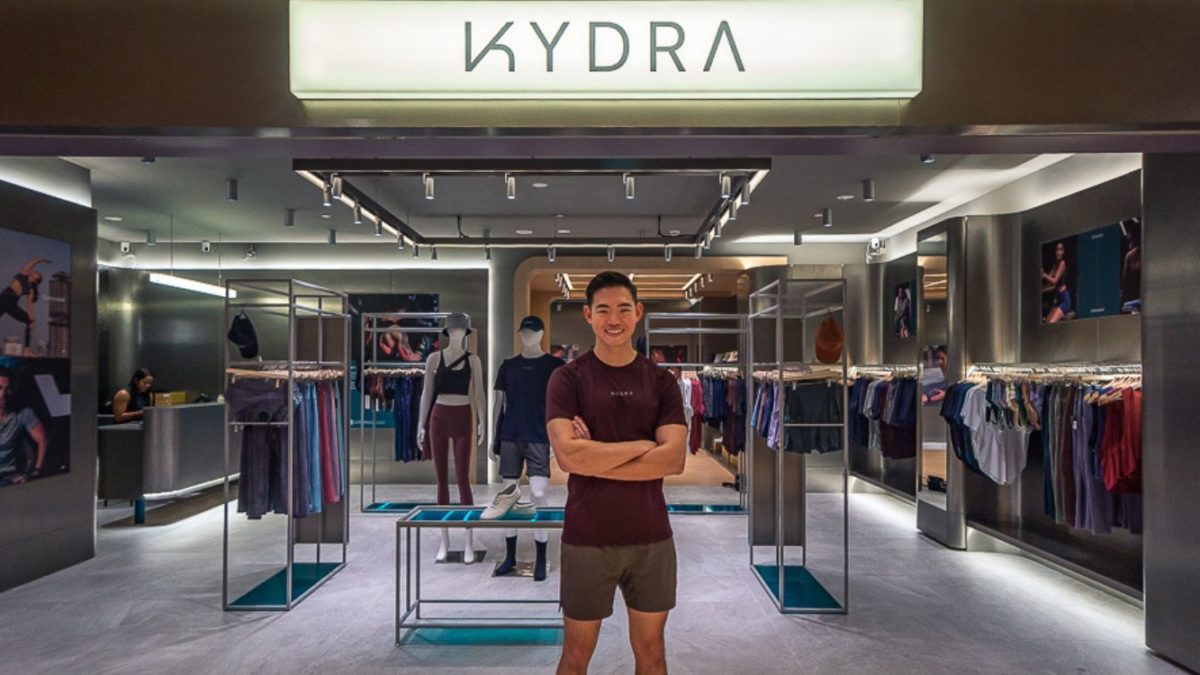 Million-dollar activewear label Kydra co-founder Jimmy Poh says