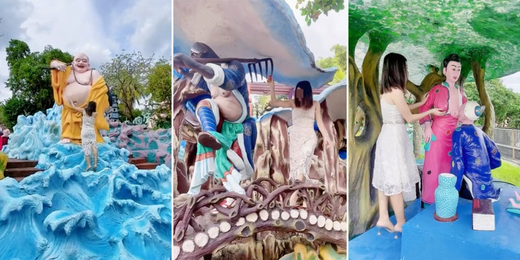 Woman Steps On Haw Par Villa Exhibits, Catches Hell For Irresponsible