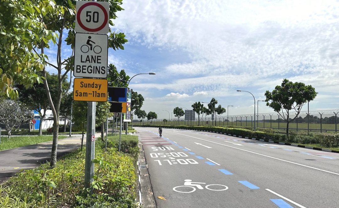 seletar cycling lane launch