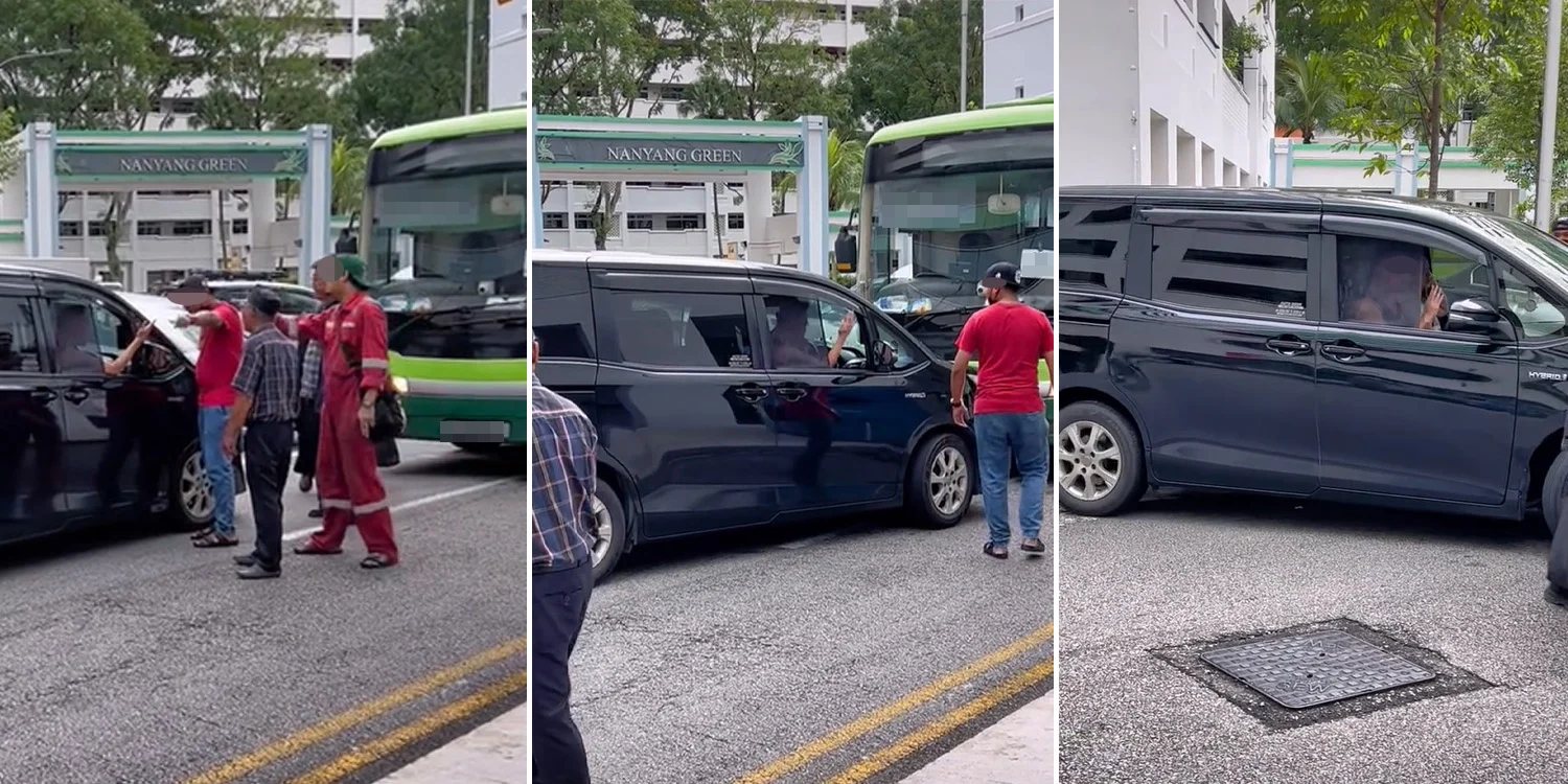 Driver Refuses To Give Way To Funeral Procession In Jurong, Called Out For Insensitivity