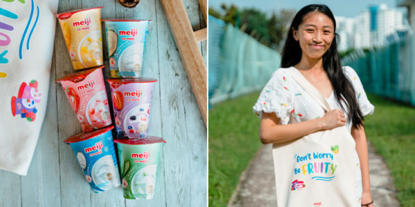 Meiji Yoghurt Has A Fresh New Look, Snack To Win Tote Bags & Smart Blenders