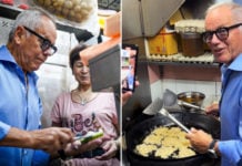 Celeb Chef Wolfgang Puck Visits S'pore, Tries Making Yong Tau Foo & Carrot Cake In Chinatown