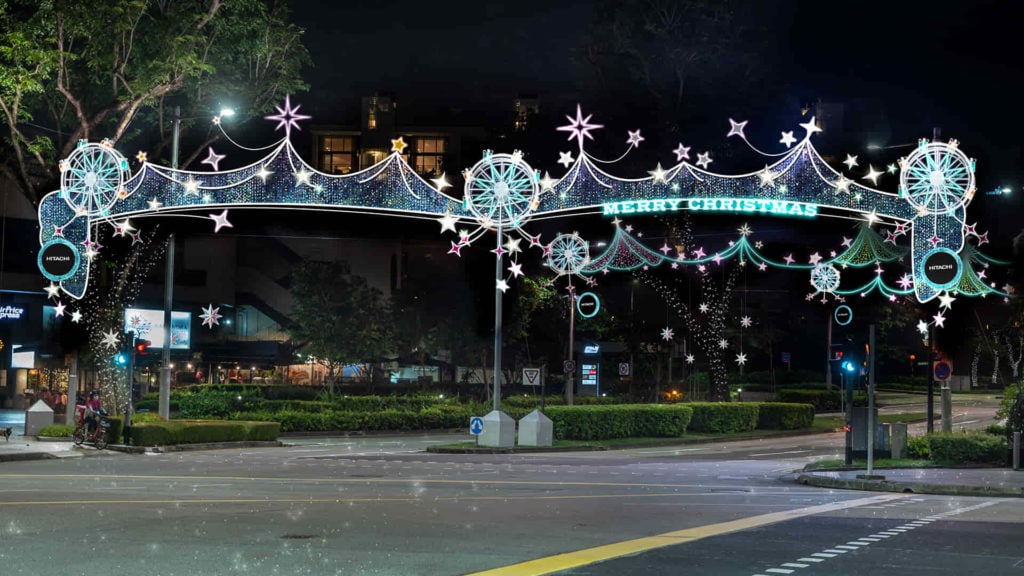 Orchard Road Christmas LightUp Begins 12 Nov With 3D Projections & Christmas Village Comeback
