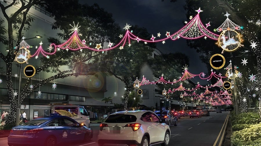 Christmas lights: Singapore dresses up its malls and streets for the  festive season - ABC News