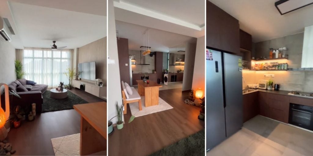 Resale Flat Renovation Cost Singapore - For 3-Room, 4-Room & 5-Room HDB ... - Textured Apartment Renovation For Resale