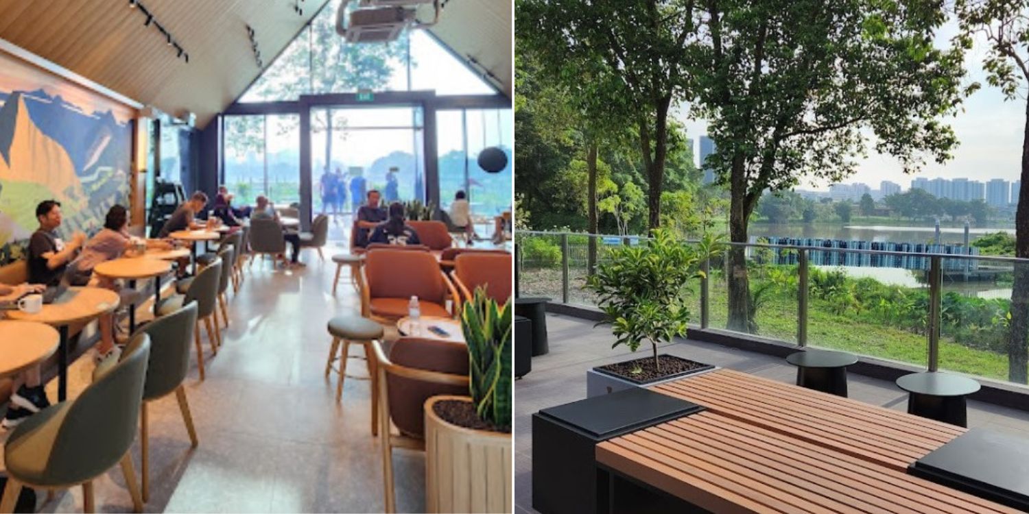 Starbucks Opens Pet-Friendly Café In Jurong Lake Gardens, Admire Scenic Views With Your Furkids