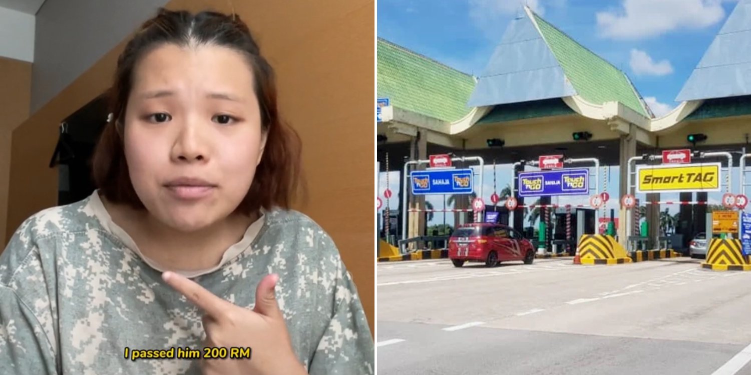 S’poreans Pay RM200 For RM4 Expressway Toll In M’sia, Driver Chases Them To Return Money