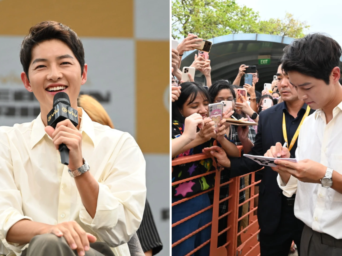 Global K-Drama actor, Song Joong Ki visits Singapore for 'Reborn Rich'  promotion