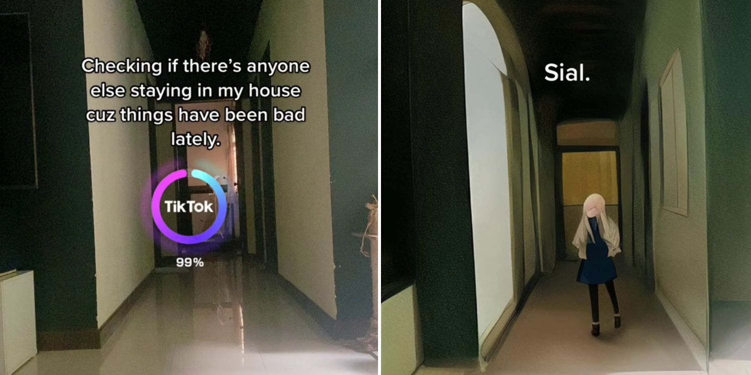 S'pore TikTokers Use Viral Anime Filter To Check Surroundings For 'Ghosts',  Like Silph Scope IRL