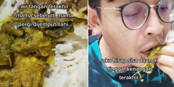 Son Tearfully Eats Food Cooked & Frozen By Mum Before Her Passing