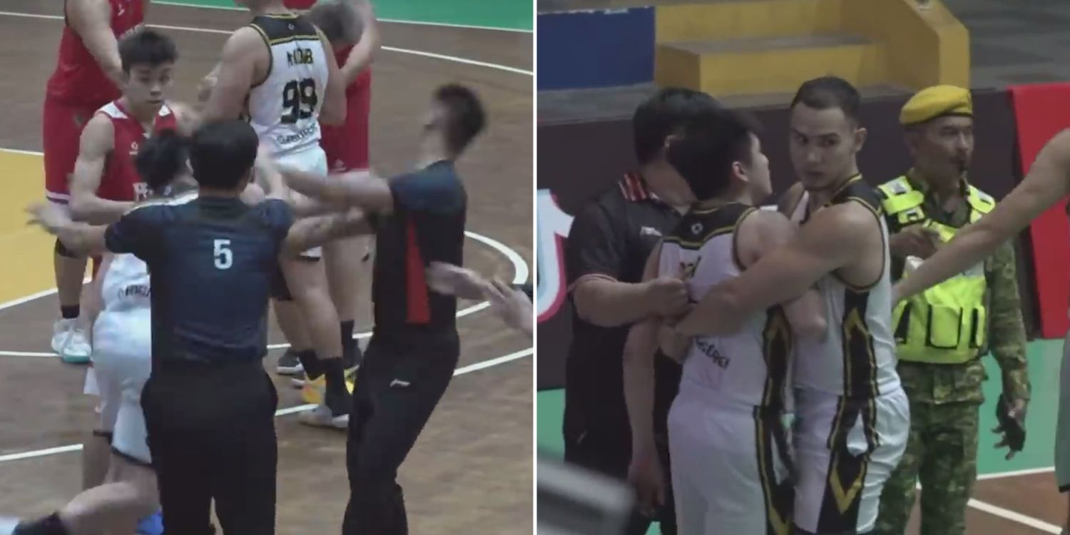 S’pore Basketball Player Punches Referee & Gets 2-Year Suspension, Team Fined S$3,000