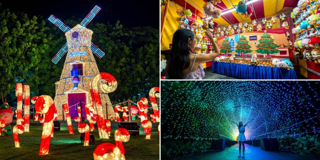 Christmas Wonderland 2022 Has A Giant Windmill & Carnival Games For A