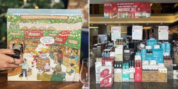 Cellarbration Warehouse Sale Has Alcohol Gift Sets From S$24, Settle Christmas Shopping ASAP