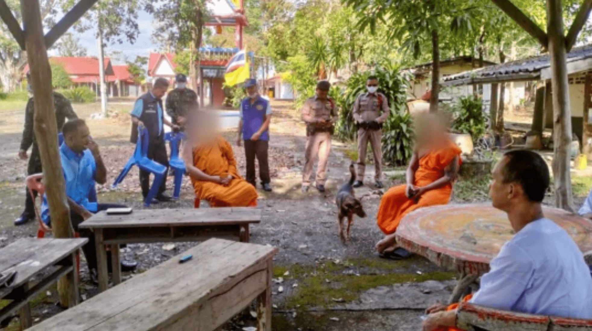 monks thailand meth