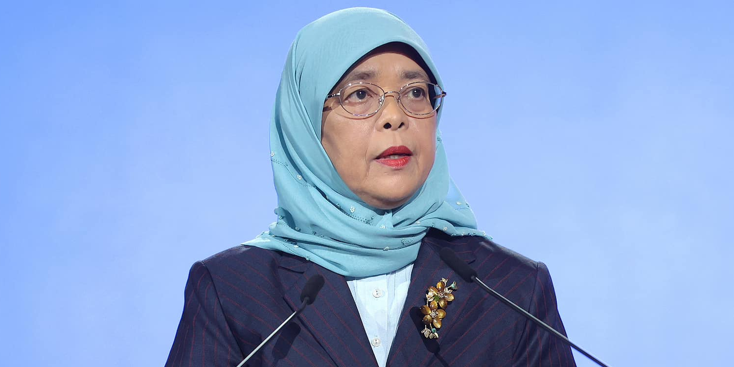 President Halimah Says Rapists Above Age 50 Should Not Be Spared Cane, 'Timely' To Review Law
