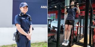 S'pore Policewoman Does 28 Pull-Ups, Becomes 1st Female Officer To Win Prestigious Operation Fitness Award