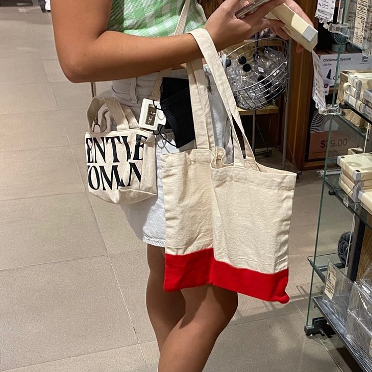 Instagram Gentlewoman tote bag