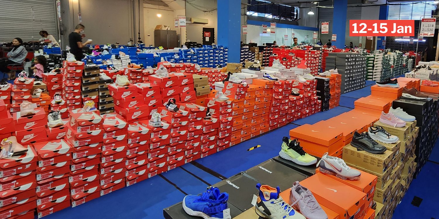 Redhill Warehouse Has Up To 80% Off PUMA & Adidas Burn Calories After CNY Feasts