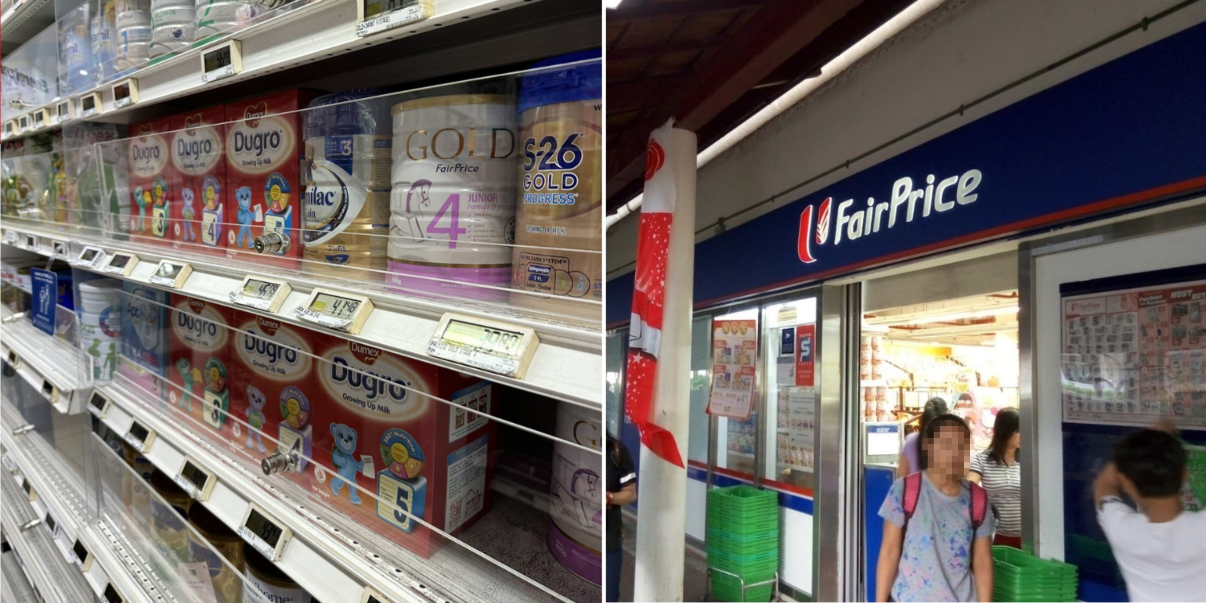 FairPrice Bukit Batok Locks Up Infant Milk Formula As Part Of Trial To Prevent Shoplifting