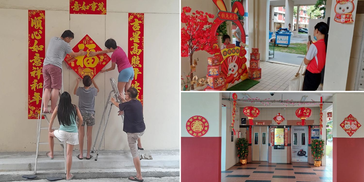 Chinese New Year Decor at Abbott Singapore by