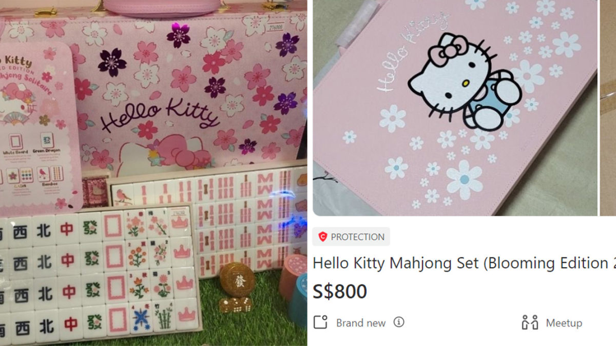 FairPrice warns against buying exclusive Hello Kitty mahjong sets