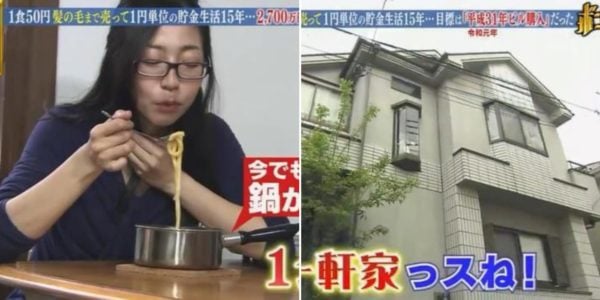 Japanese Woman Spends S$2/Day On Food For 16 Years, Owns 3 Houses By Age 34