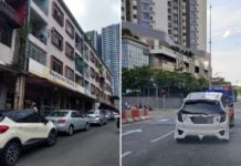 Illegal Parking Along Road Near JB Checkpoint Disrupts Businesses, Authorities Tow Cars Away