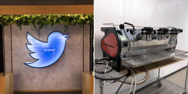 Twitter Auctions Off Office Supplies, Including Neon Signs & Coffee Makers
